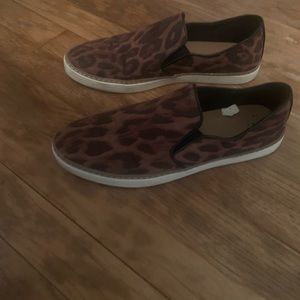 Slip on canvas sneakers